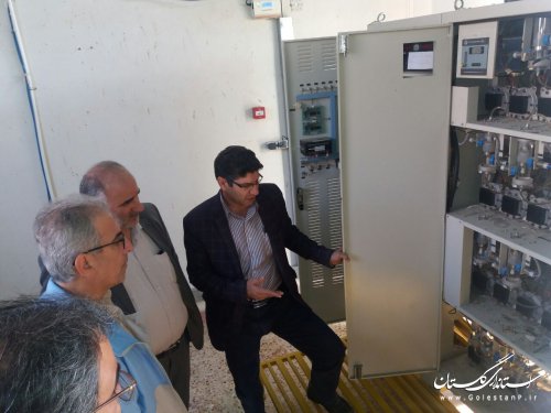 بازدید مدیر کل بحران استان گلستان از ایستگاه هواشناسی فرودگاهی مرکز استان
