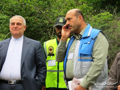 برگزاری مانور اطفاء حریق  در پارک ملی گلستان