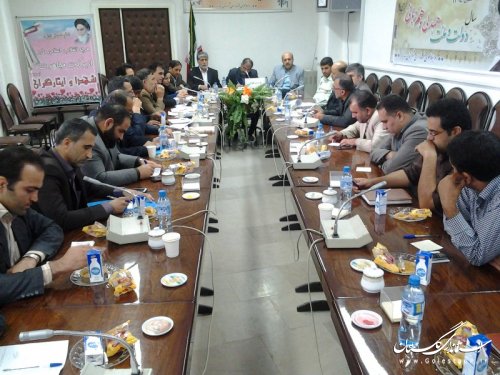 حضور نمایندگان دهیاری در جلسات  شورای هماهنگی مدیریت بحران بندرگز