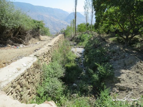 چالش تشدید لغزش در روستای ((نرگس‎چال)) آزادشهربا عدم تخصیص اعتبار/گزارش تصویری