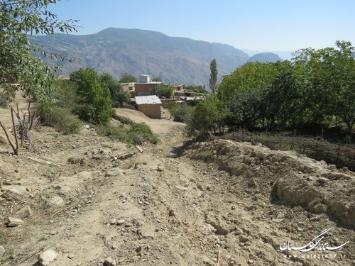 چالش تشدید لغزش در روستای ((نرگس‎چال)) آزادشهربا عدم تخصیص اعتبار/گزارش تصویری