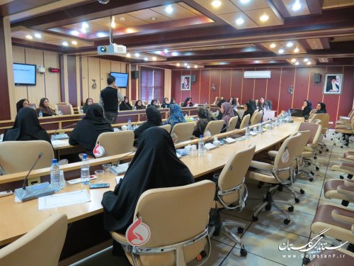 آموزش مدیریت بحران برای بانوان دستگاه‎های اجرایی استان برگزار شد-گزارش تصویری 