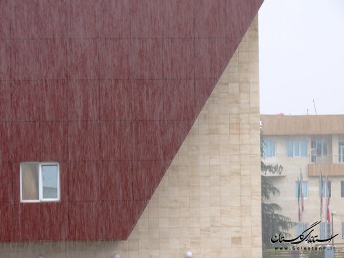 بارش شدید باران در گرگان پیش درآمدی بر خرداد ماه 1395