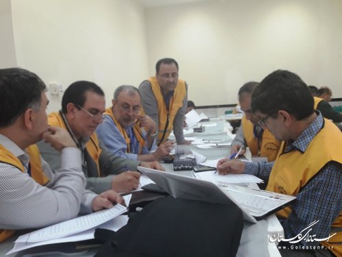 گزارش تصویری از حضور مدیران گلستانی درآموزش ستادی مدیریت بحران