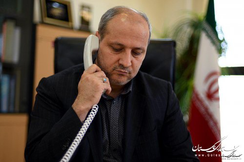  تماس تلفنی وزیر کشور با استاندار گلستان برای مقابله با سیلاب‌های احتمالی