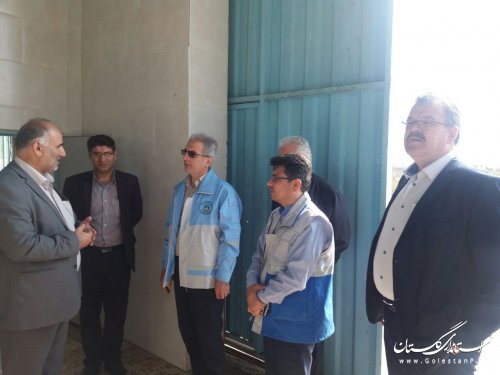 بازدید مدیر کل بحران استان گلستان از ایستگاه هواشناسی فرودگاهی مرکز استان