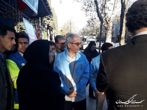 اغاز نمایشگاه دو روزه فعالیتهای دستگاههای عملیاتی مدیریت بحران استان