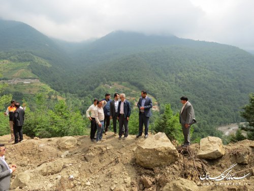 بازگشایی محور روستای کوهستانی میان رستاق علی آباد کتول تا 24 ساعت آینده