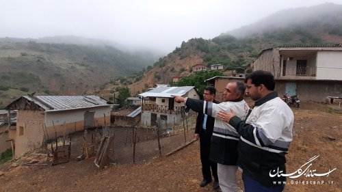 بازدید از روستای رانشی سیاه مرزکوه شهرستان علی آباد کتول