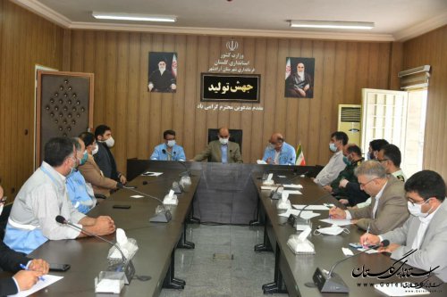 بازدید استاندار گلستان از مناطق دچار حادثه شده از سیل در مناطق شرق استان