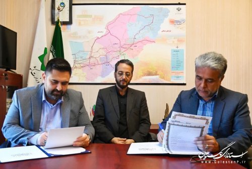 تفاهم نامه تشکیل کمیته مدیریت مردمی بحران در روستاهای گلستان امضا شد